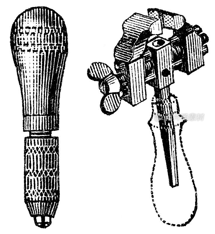 可调节工作台刀架由米勒福尔斯公司- 19世纪